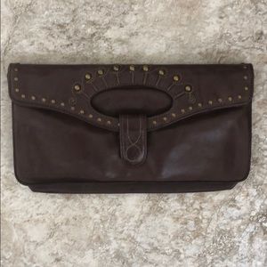 Hobo Leather Clutch